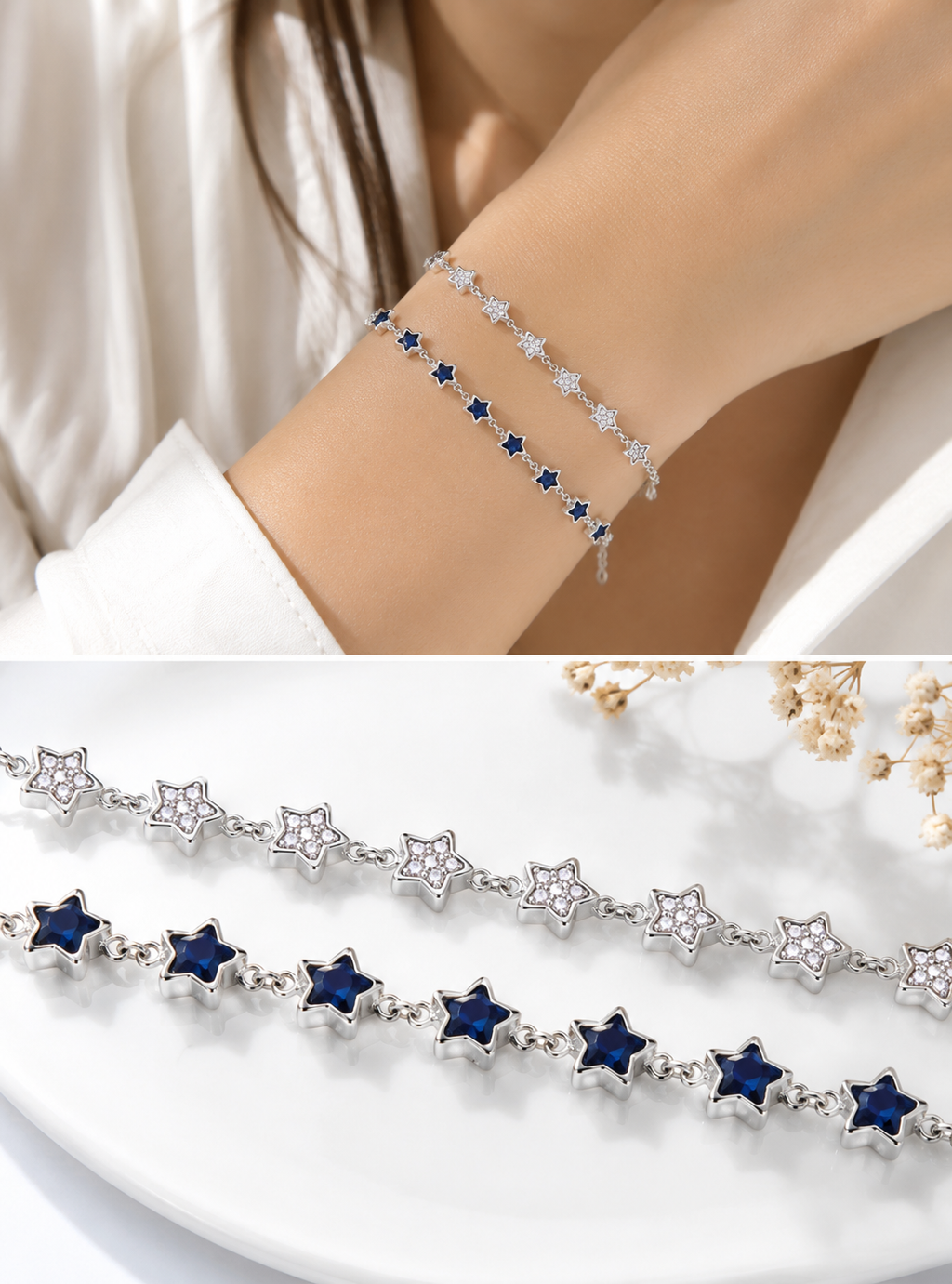Pulsera Estrella Cristal
