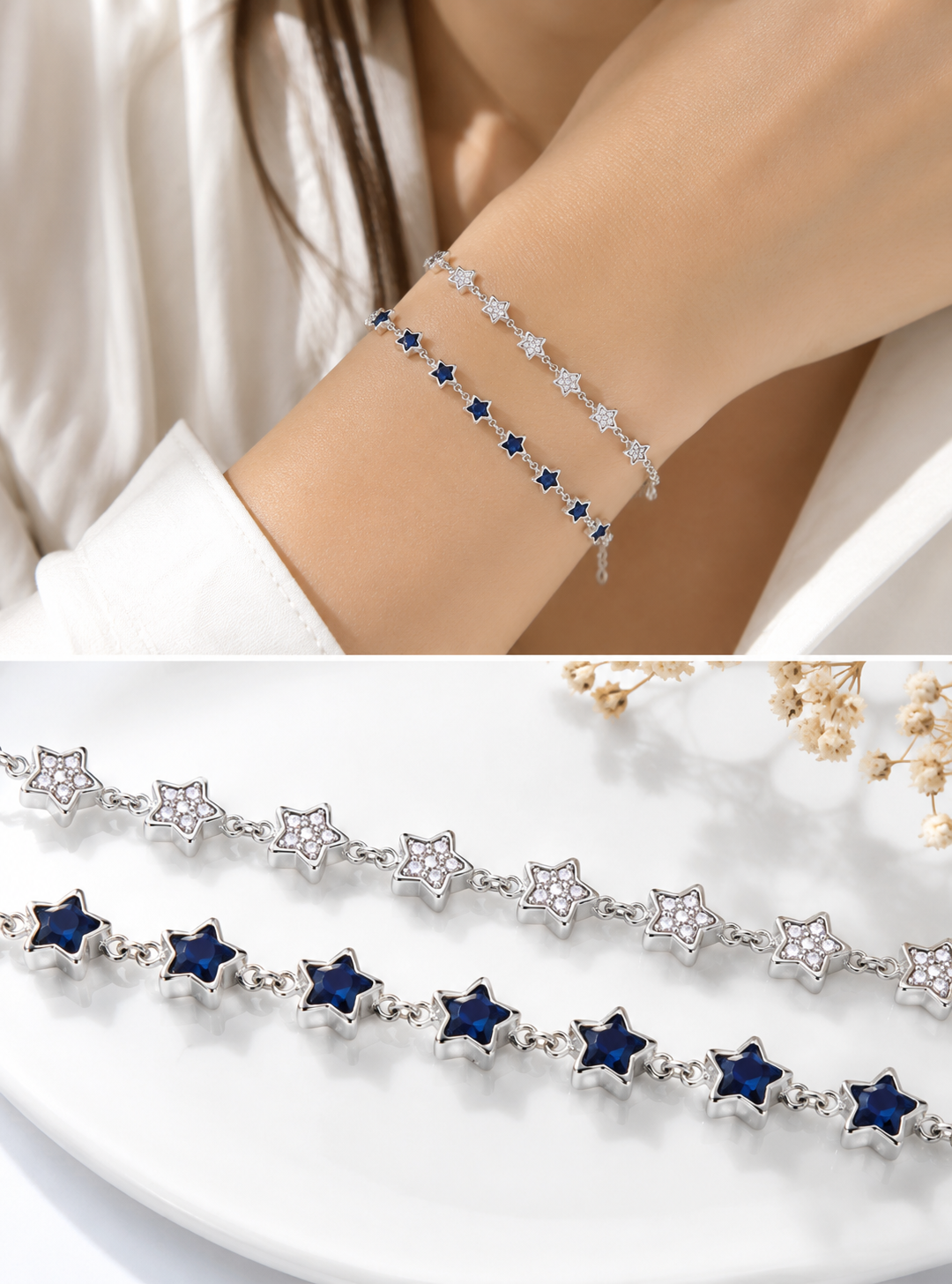 Pulsera Estrella Cristal