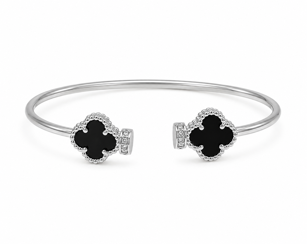 Brazalete Trébol Negro