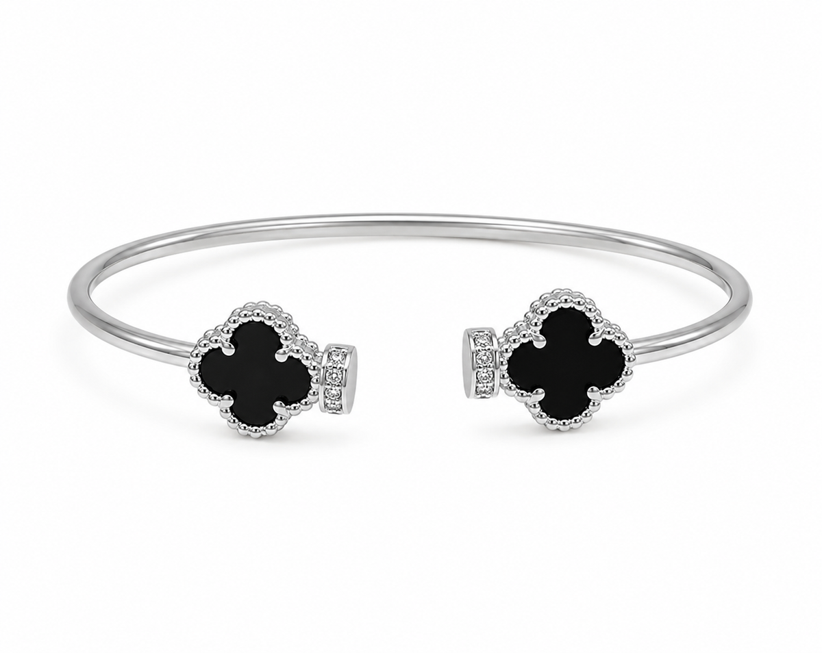 Brazalete Trébol Negro