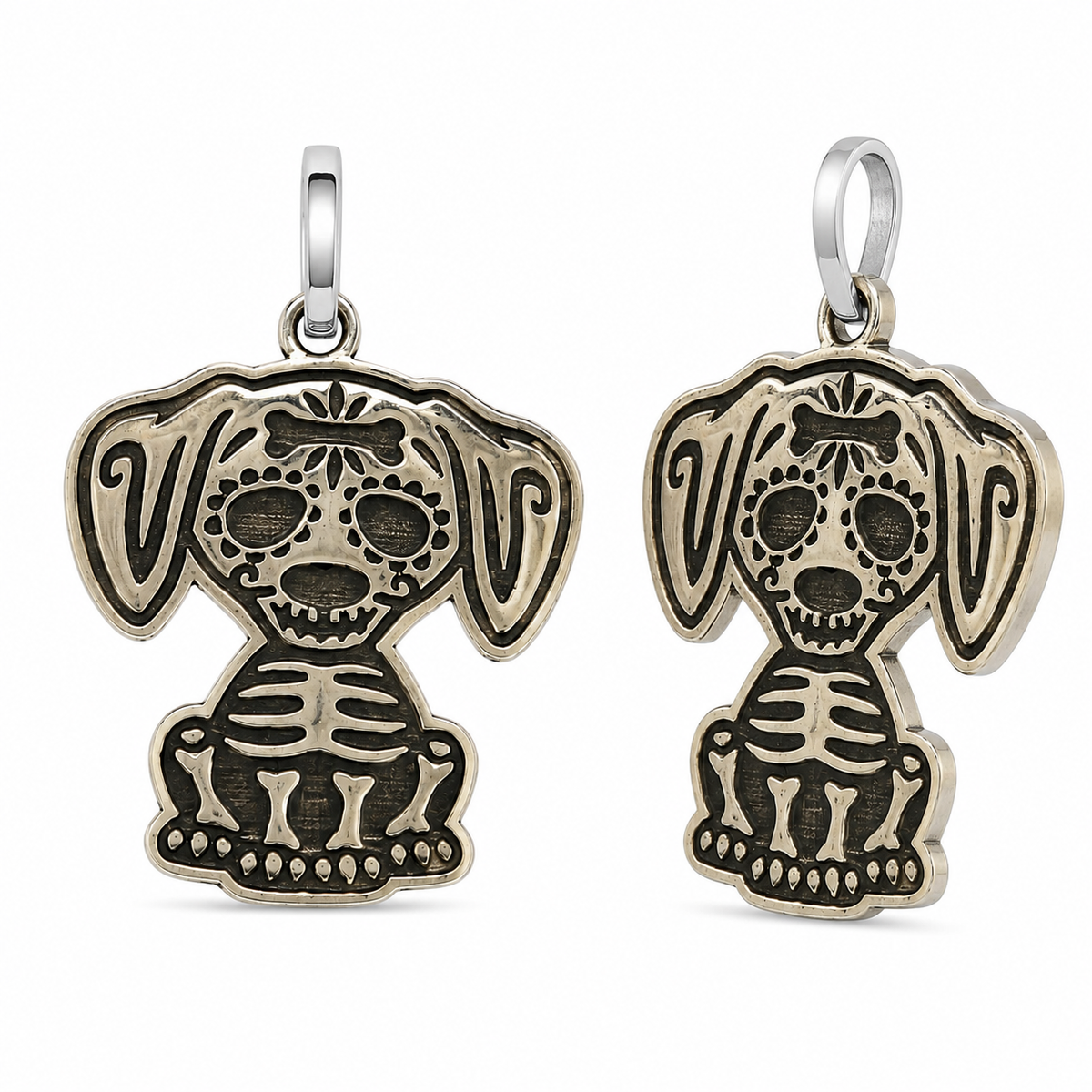 Dije Perrito Calavera