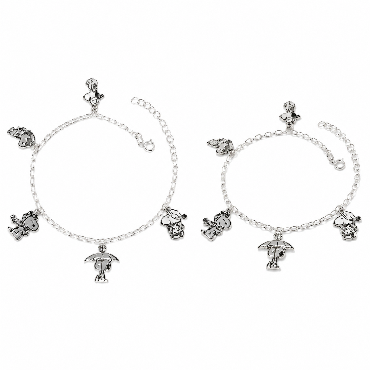 Pulsera Snoopy Paraguas