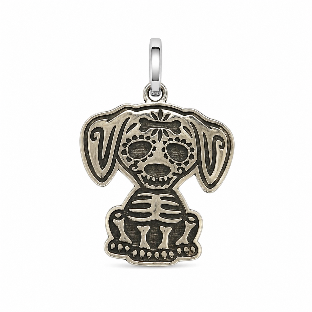 Dije Perrito Calavera
