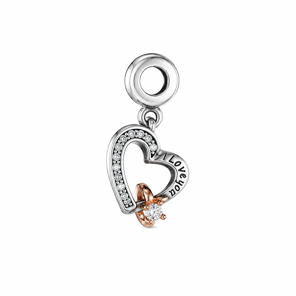 Charm Corazón Love You