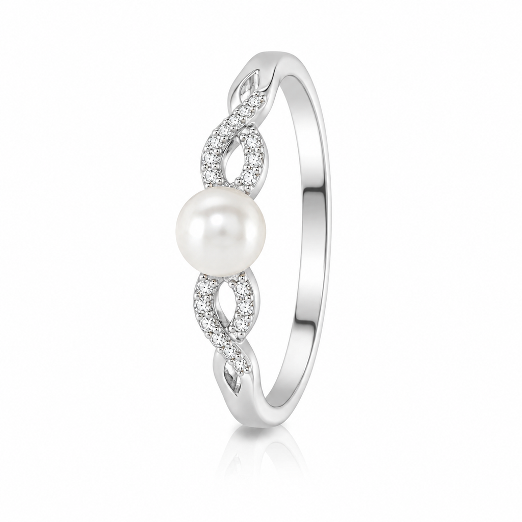 Anillo Perla Infinito