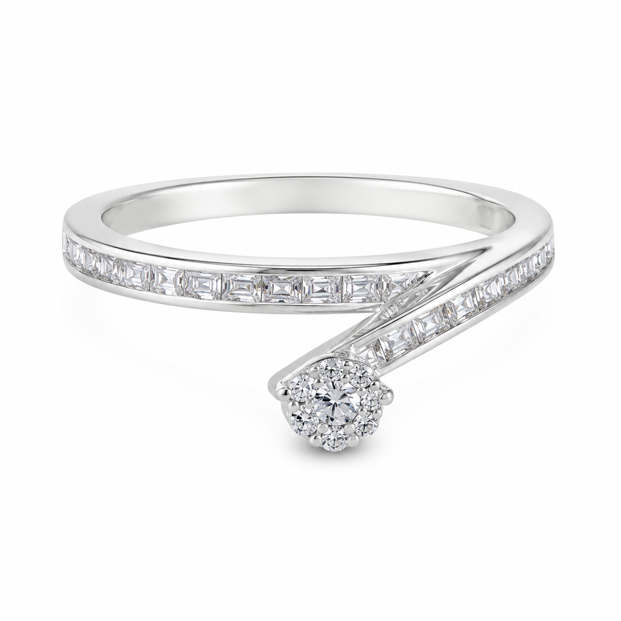 Anillo Alianza Baguette