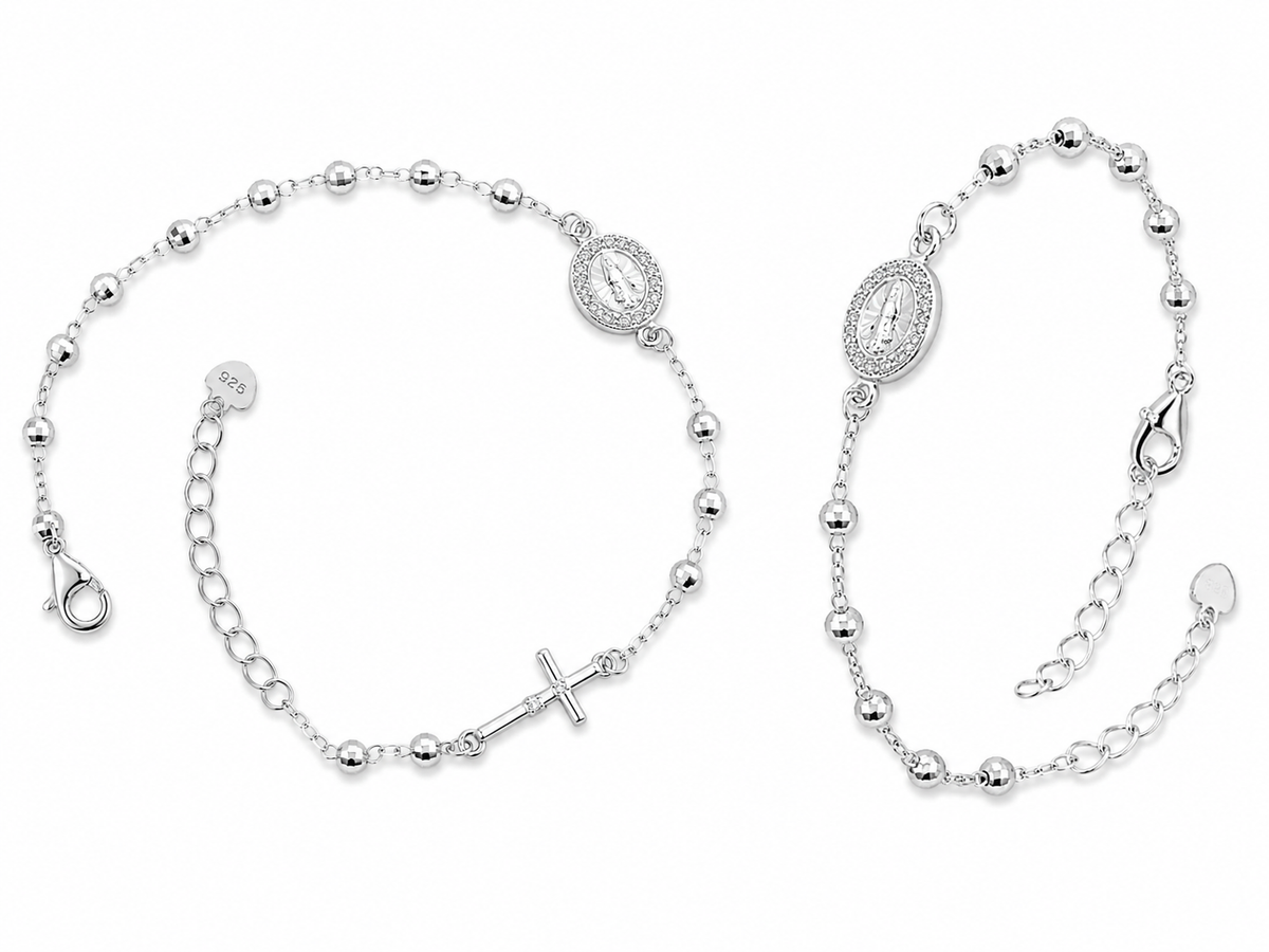 Pulsera Rosario Virgen Milagrosa